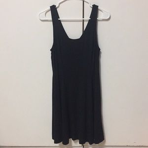 Hollister black fitted skater dress!